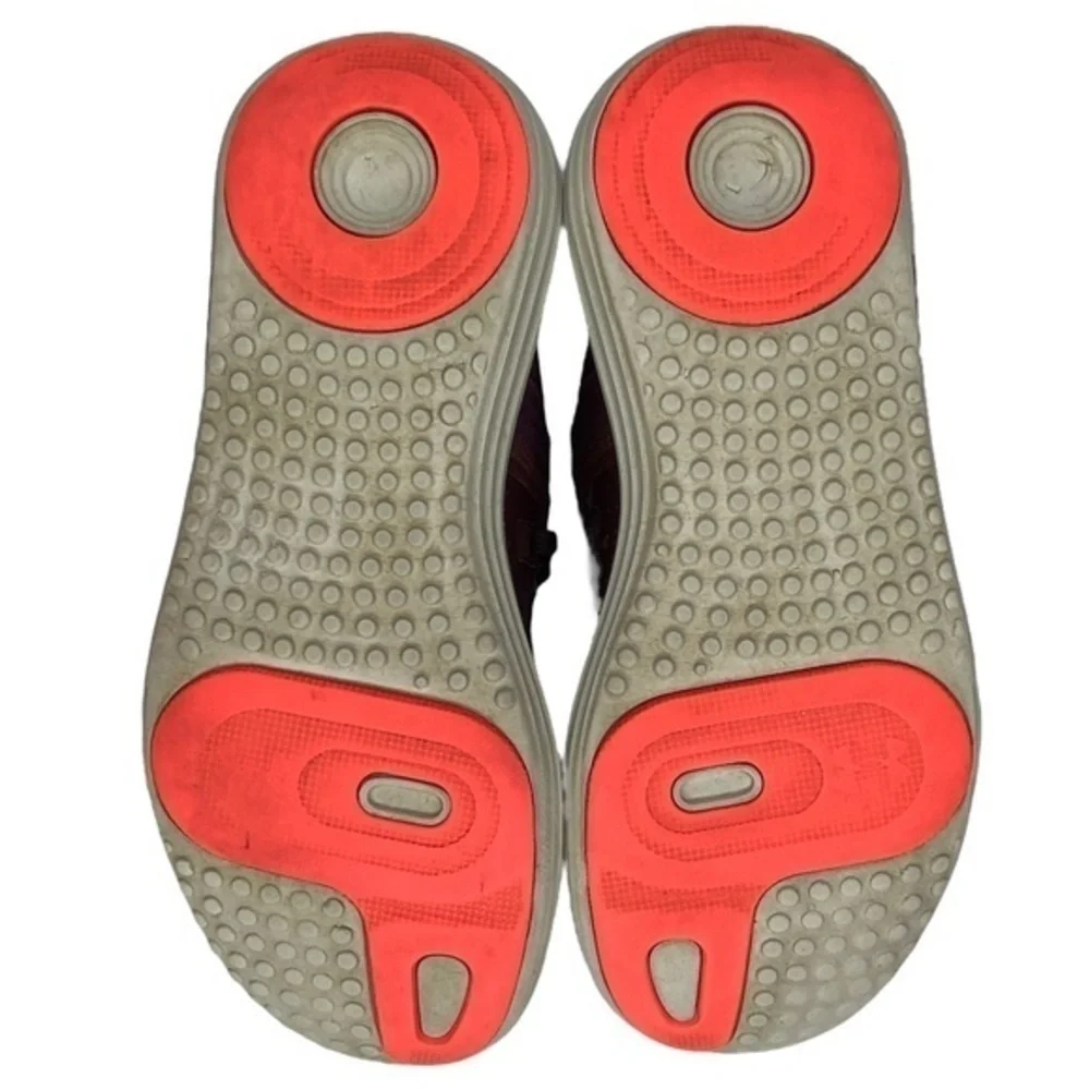 Under Armour Ua Vibe Shoes Burgundy Slip On‎ Athletic Sneakers Shoes